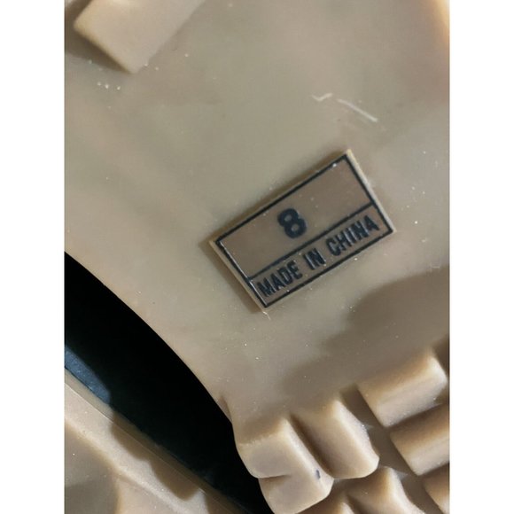 Woodstock Thermolite “Rene” Women's Size 8M green brown Rain Duck Boot Shoes - Picture 8 of 8